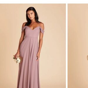 Birdy grey Dark Mauve Devin convertible dress